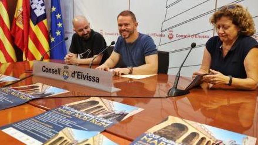 Un momento de la presentación del festival Mare Nostrum, ayer en el Consell de Eivissa.