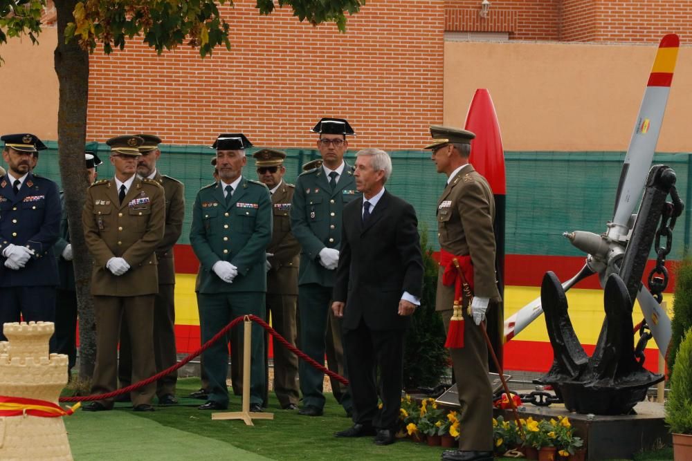 Venialbo rinde homenaje a las Fuerzas Armadas