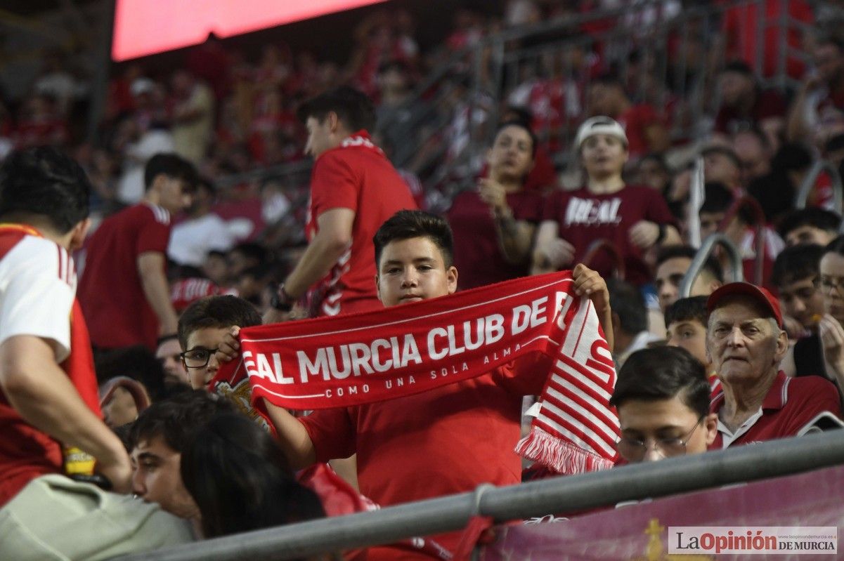 Así fue el encuentro del play off del Real Murcia y el Nástic en la lucha por el ascenso