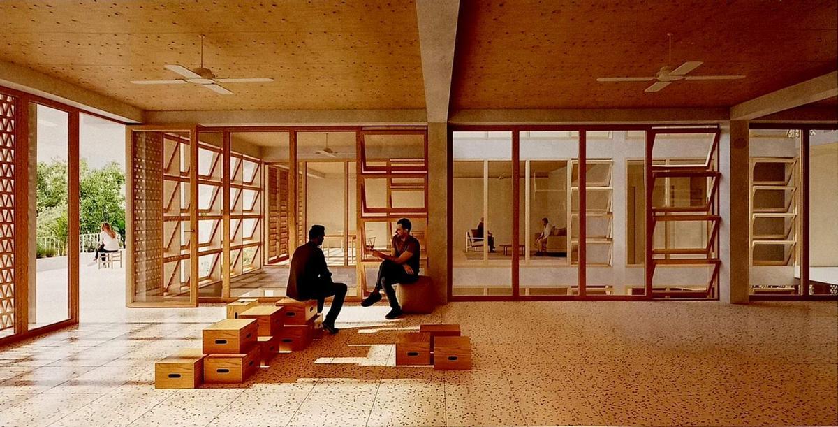 Recreación del futuro Metropolitan.