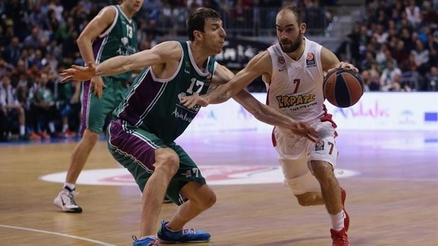 El Unicaja de Joan Plaza ha perdido en sus primeros partidos del año, ante Baskonia y Olympiacos.