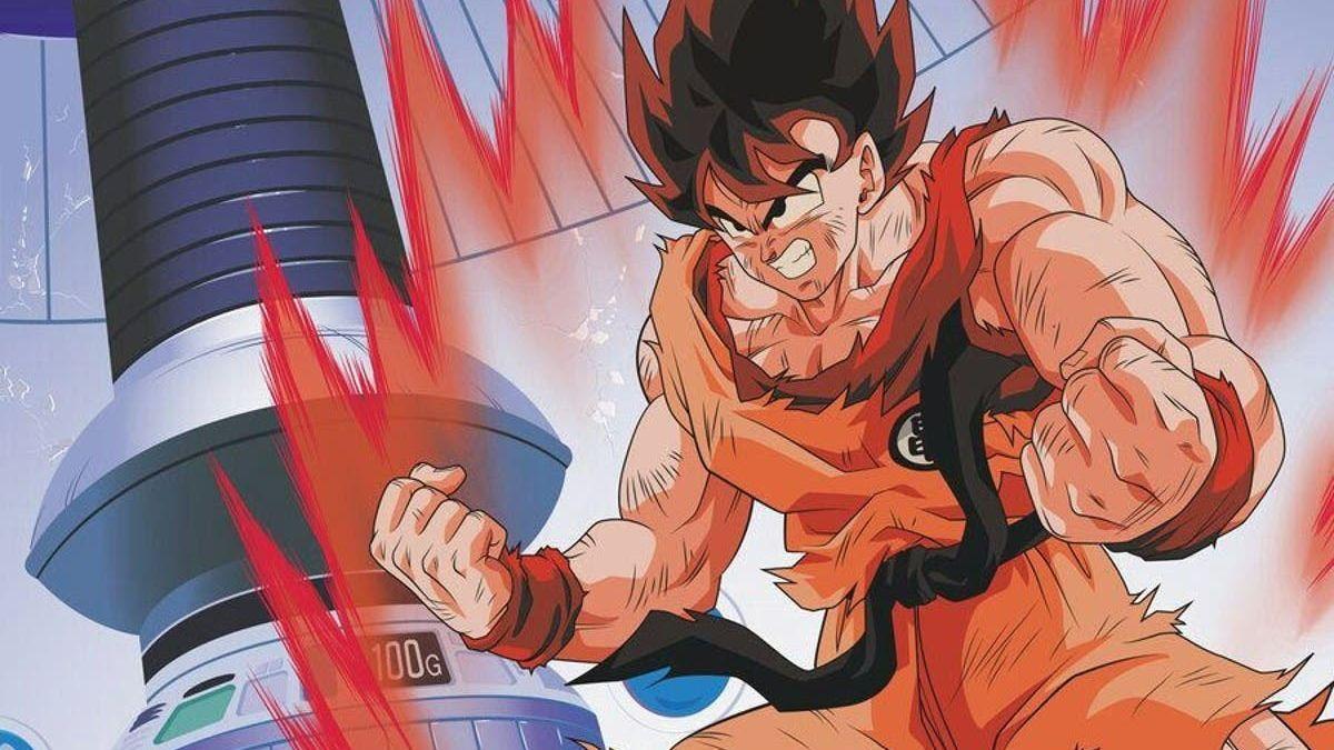 El entrenamiento con gravedad de Goku.
