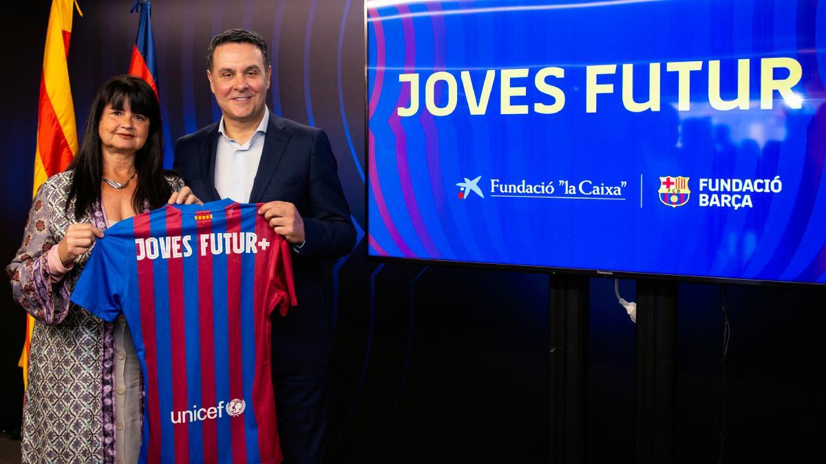 Fundación la Caixa y Fundación FC Barcelona formarán a jóvenes extutelados