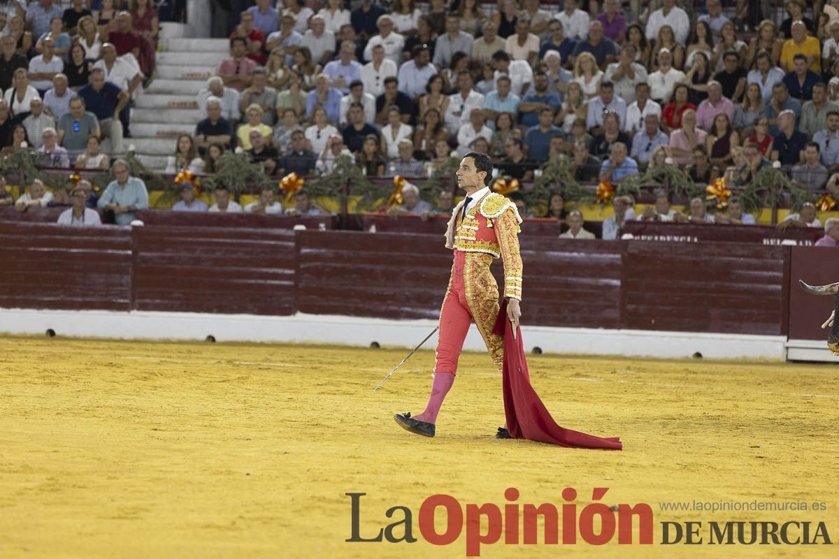 Tercer festejo de la Feria Taurina de Murcia (Talavante, Paco Ureña y Roca Rey), en imágenes
