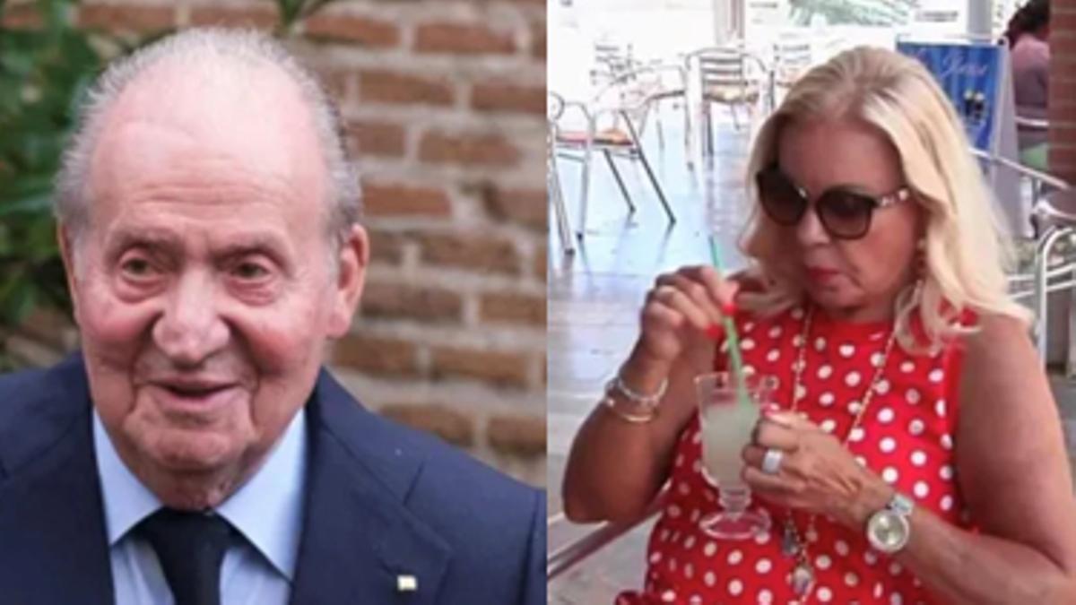 Juan Carlos I y Bárbara Rey