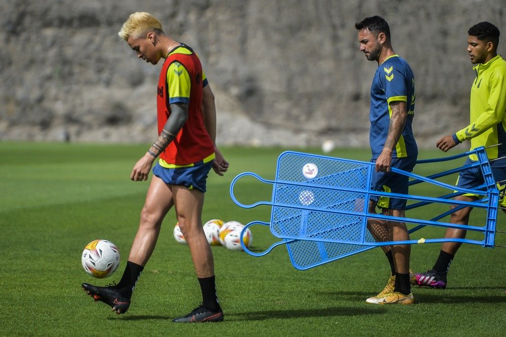 Entrenamiento de la UD Las Palmas