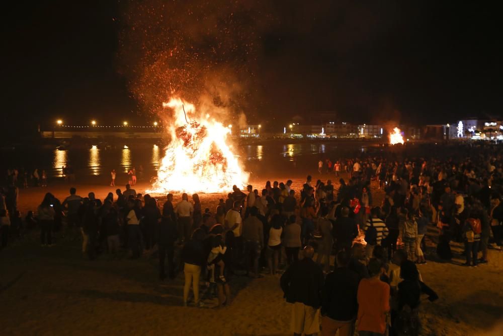 Vigo disfruta de la noche de San Juan