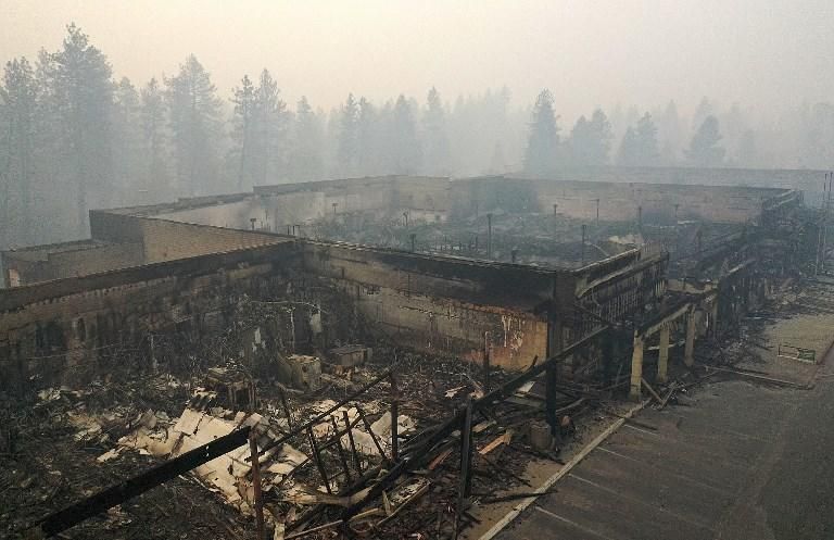 El devastador incendio de California, en imágenes