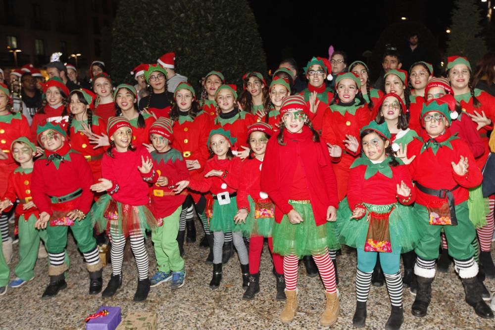 Encesa dels llums de Nadal a Girona