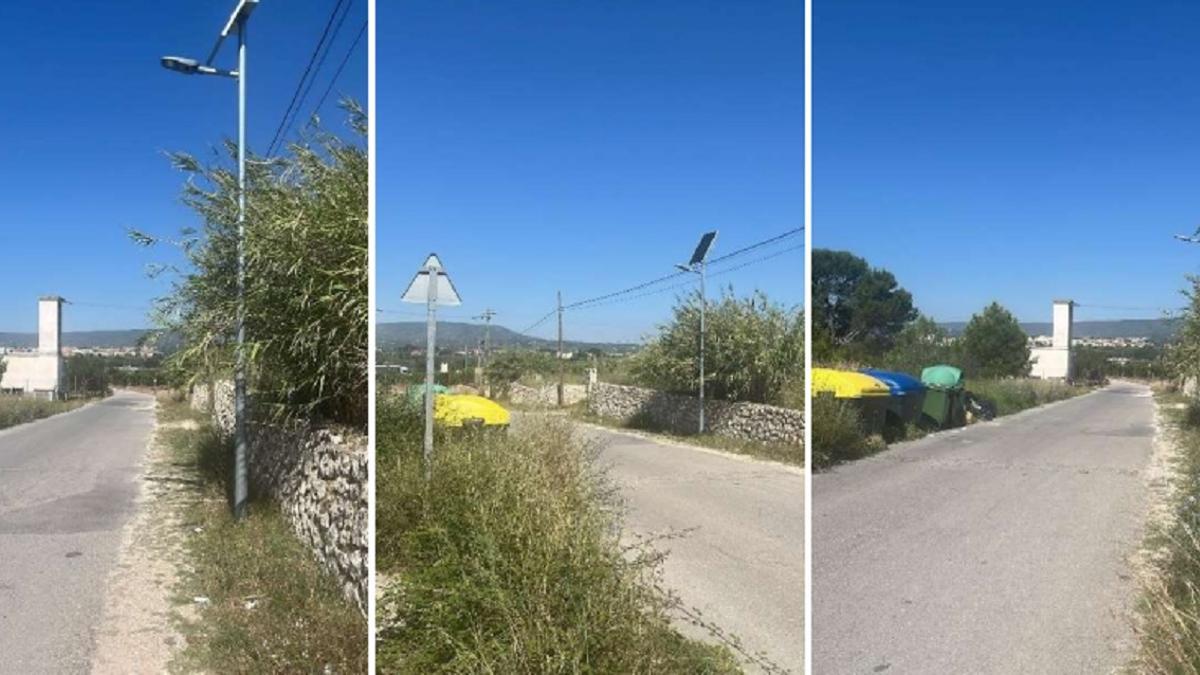 Punto del sector Bolvens donde se prevé una de las cámaras de reconocimiento de matrículas.