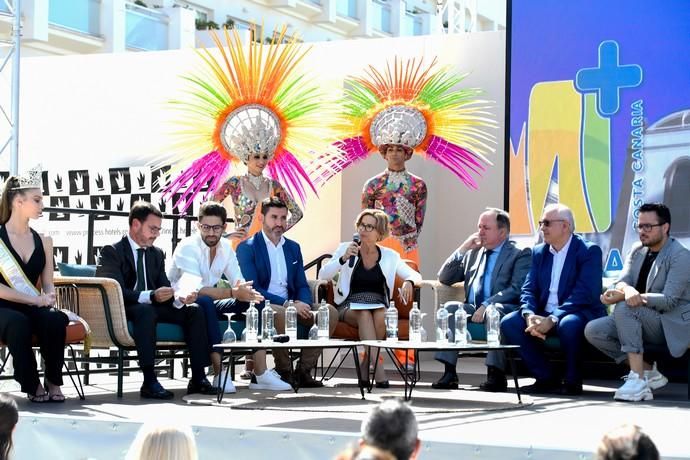 02-02-20  GRAN CANARIA. HOTEL MASPALOMAS PRINCES. MASPALMAS. SAN BARTOLOME DE TIRAJANA. Presentación candidatas a reina del Carnaval Maspalomas.  Fotos: Juan Castro  | 02/03/2020 | Fotógrafo: Juan Carlos Castro