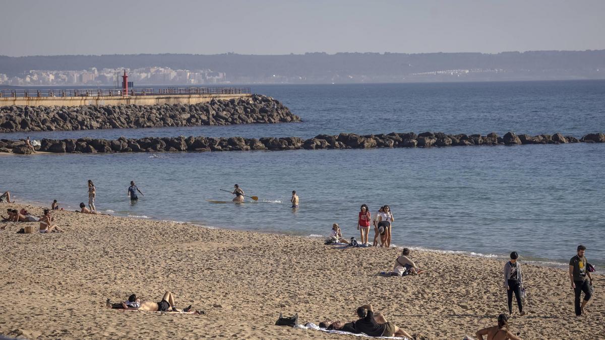 Imagen de archivo de una playa de Mallorca.
