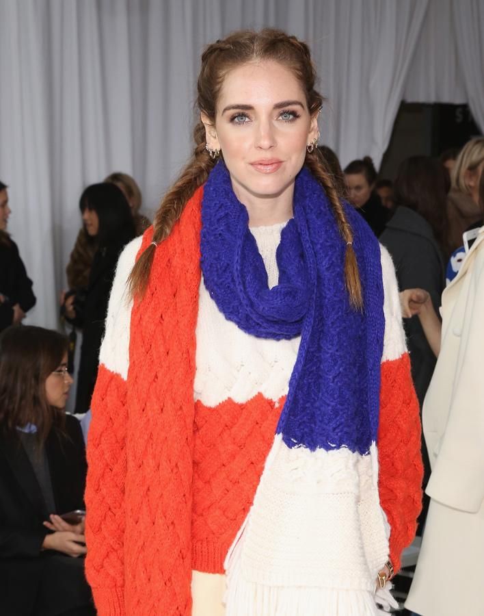 Las trenzas boxeadoras de Chiara Ferragni