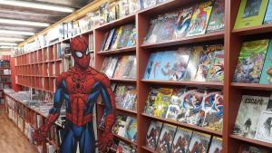 Antifaz Comic amb una selecció de còmics dSpider-Man