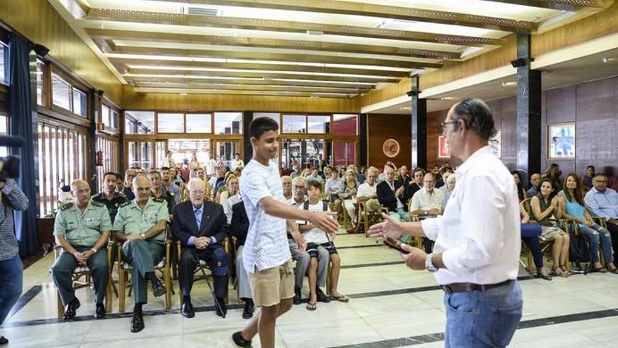 Homenaje del Club Nautico de Gran Canaria