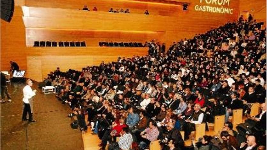 El Fòrum Gastronòmic és un dels actes que genera més activitat a l&#039;Auditori-Palau de Congressos de Girona.