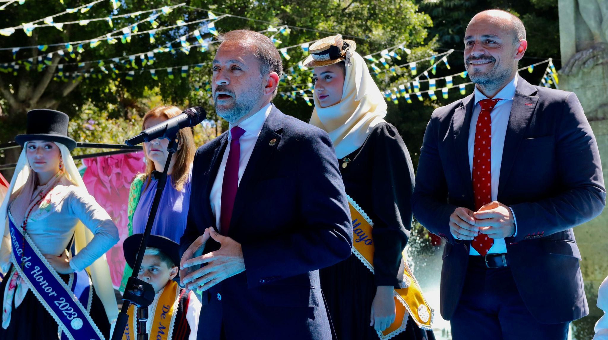 Inauguración de la exposición de flores y plantas del Parque García Sanabria