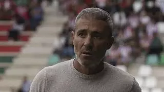 Óscar Cano, técnico del Zamora CF: "Lo importante hoy es que tenemos tres puntos más”