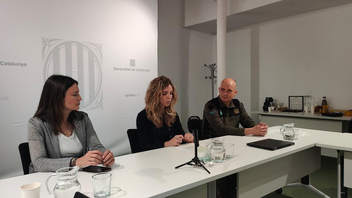 Acte de presentació de Francesc Coll com a nou cap dels Agents Rurals a l'Àrea Regional Catalunya Central