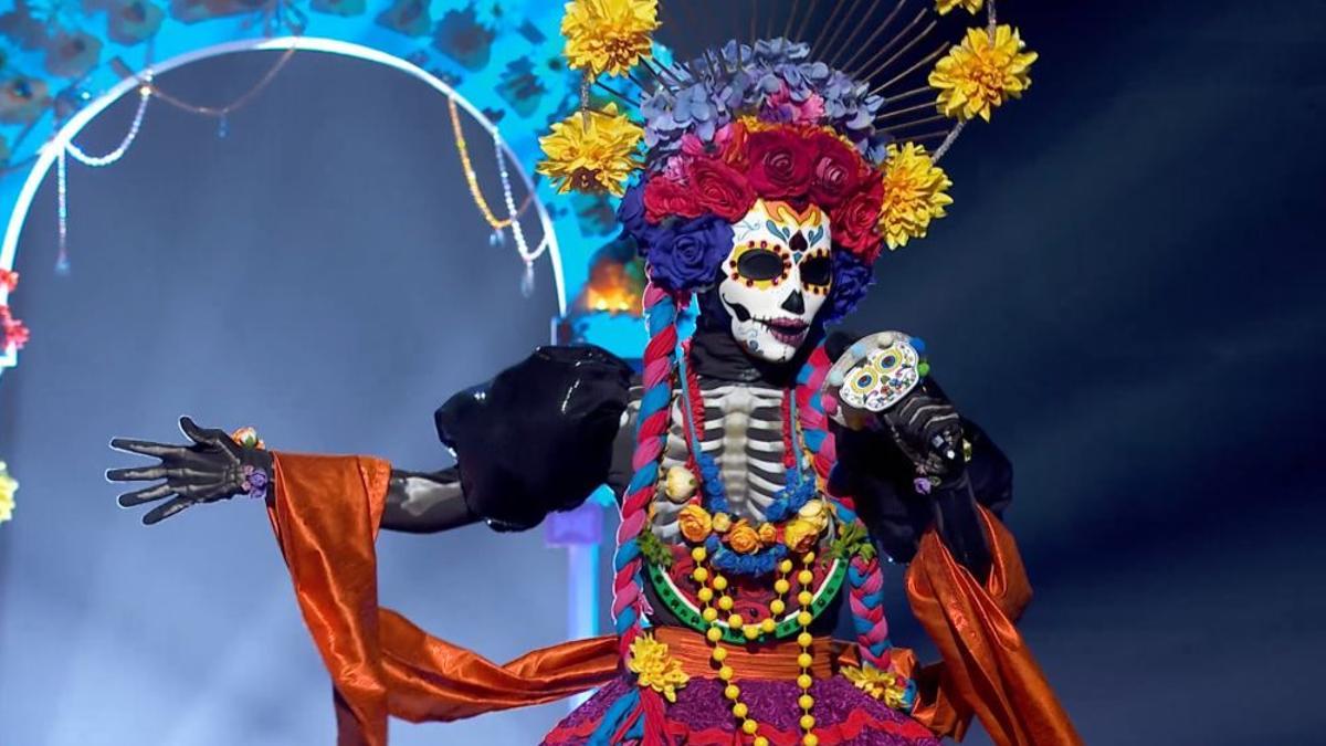 Catrina, uno de los personajes de 'Mask Singer'.