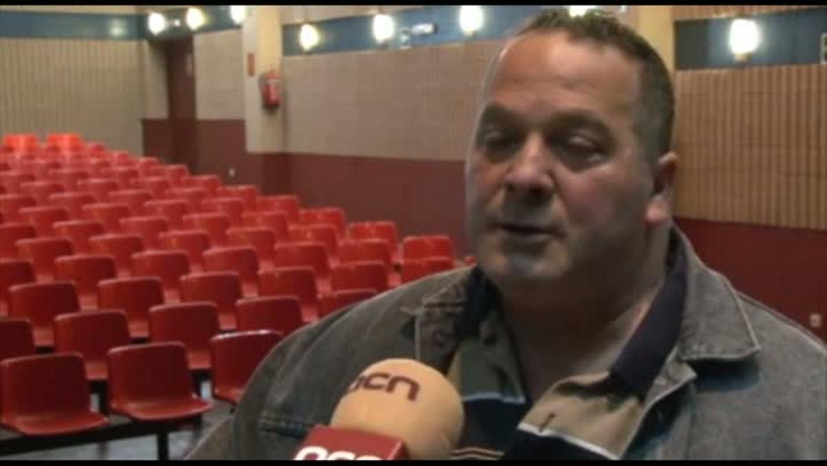 L’hospitalenc Ildefonso Jodar, reclús a Quatre Camins, explica la seva participació en la pel·lícula ’Frontera’.