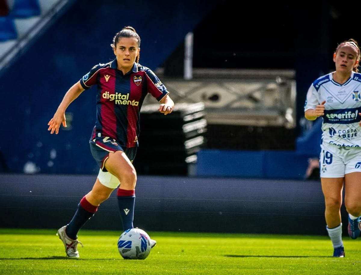 Carol Marín, la protagonista de la primera ocasión del Levante UD