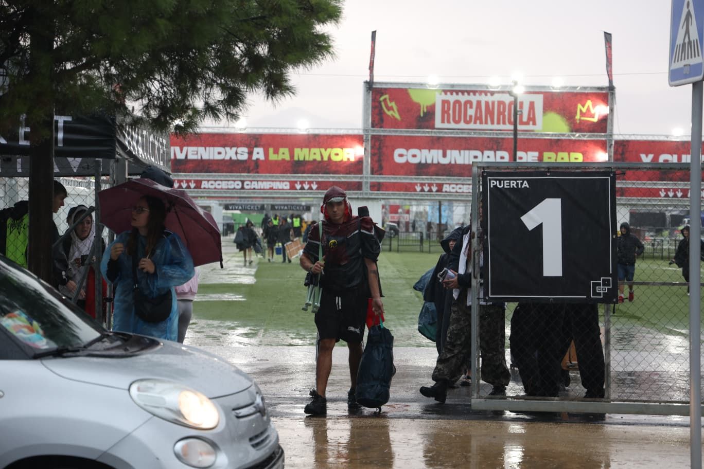 La dana obliga a cancelar el festival Rocanrola de Alicante