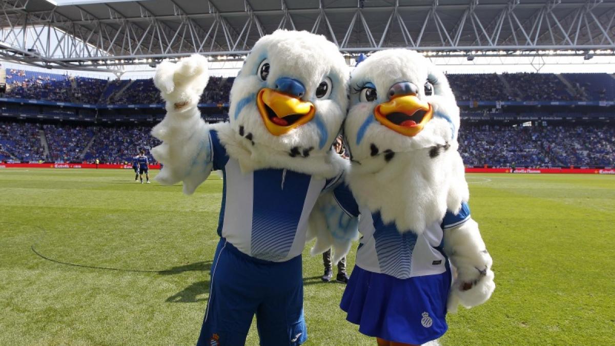 'Perico' y 'Perica', las mascotas oficiales del Espanyol