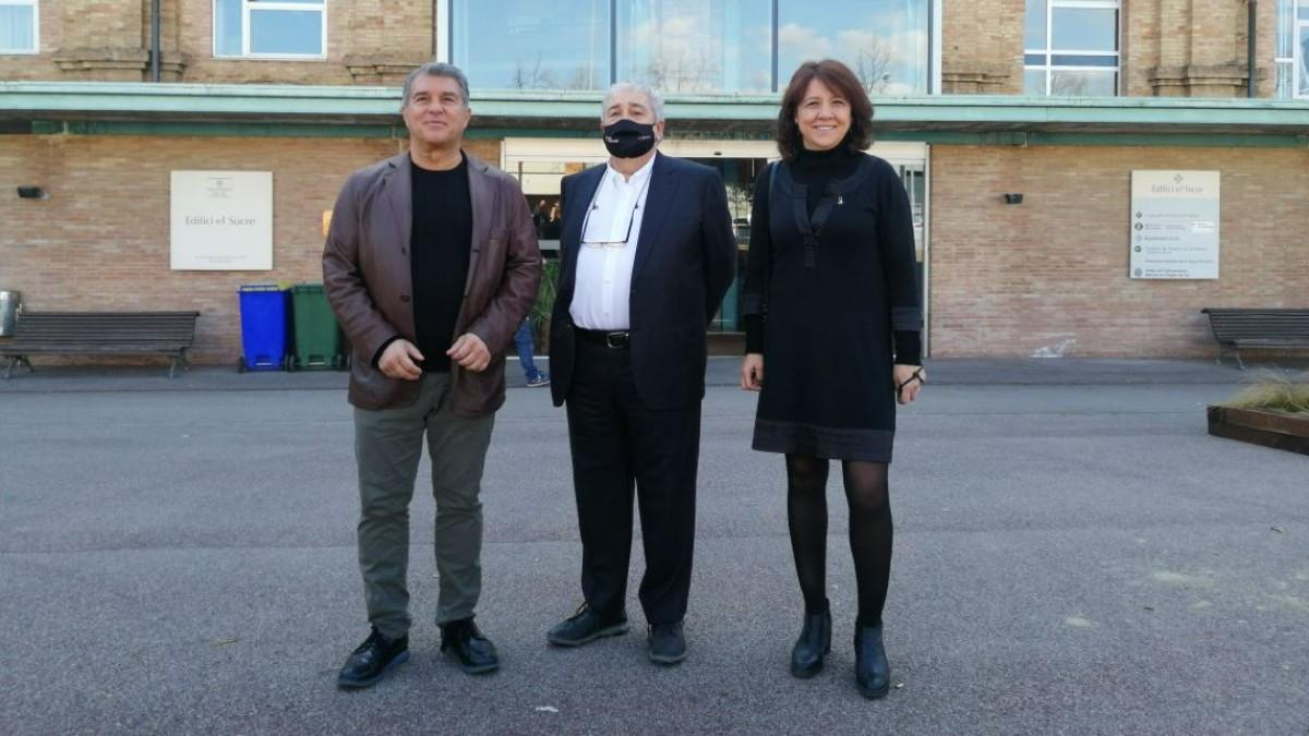 Joan Laporta, en el Turfforum de Vic