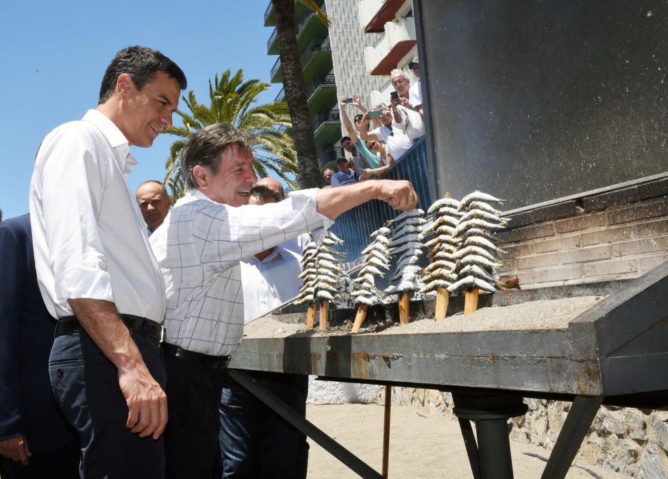 PEDRO SÁNCHEZ DE VISITA POR MARBELLA (MÁLAGA)