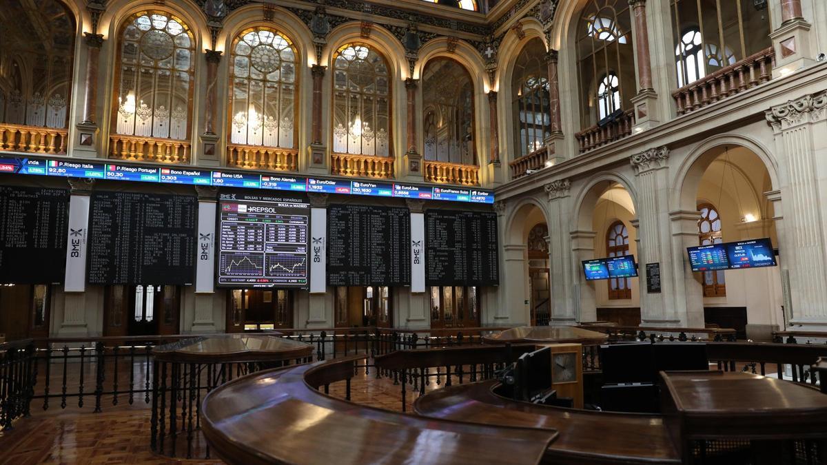 Una imagen de la Bolsa de Madrid.