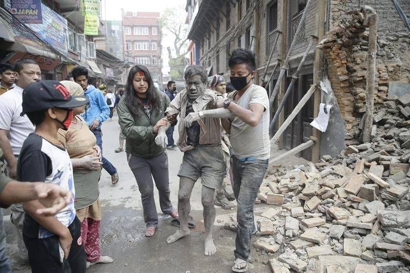 Fotogalería de la tragedia en Nepal