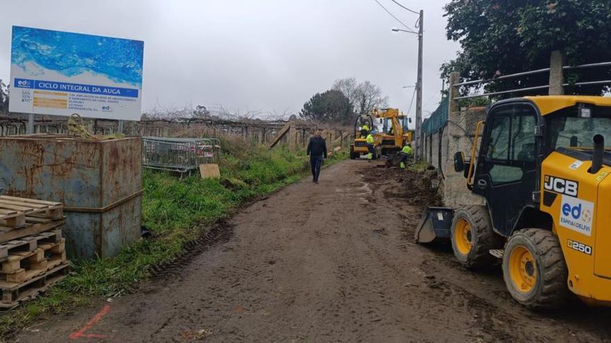 Sanxenxo inicia ocho obras de abastecimiento y saneamiento