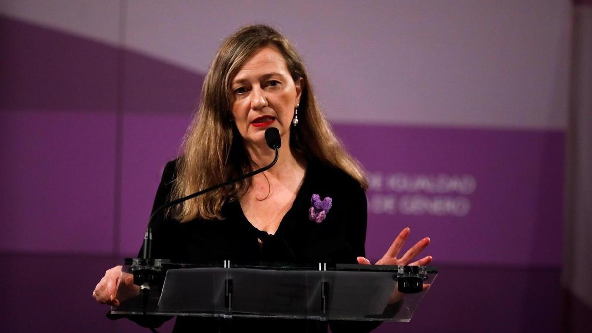 La delegada del Gobierno contra la Violencia de Género, Victoria Rosell.