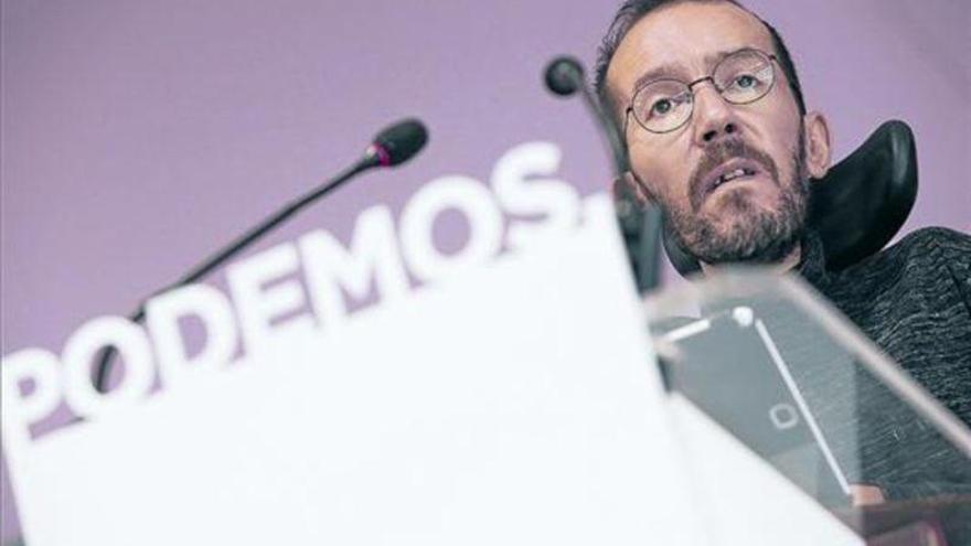 Echenique: &quot;En Podem hay un problema político&quot;