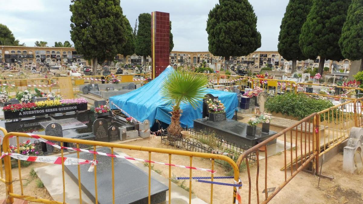 El cementerio de Paterna, donde se realizarán los trabajos.