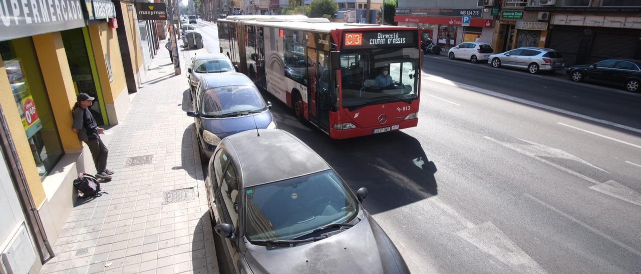 El Ayuntamiento pretende que Aguilera tenga hasta siete carriles de circulación tras eliminar el aparcamiento