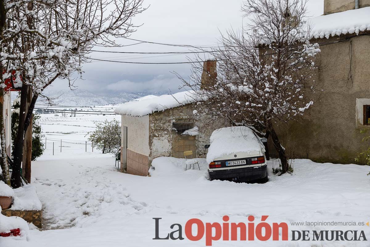 La comarca del Noroeste ofrece una estampa invernal