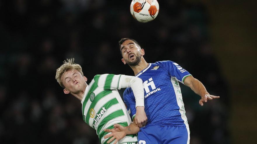 El Betis acaba la fase con derrota ante el Celtic