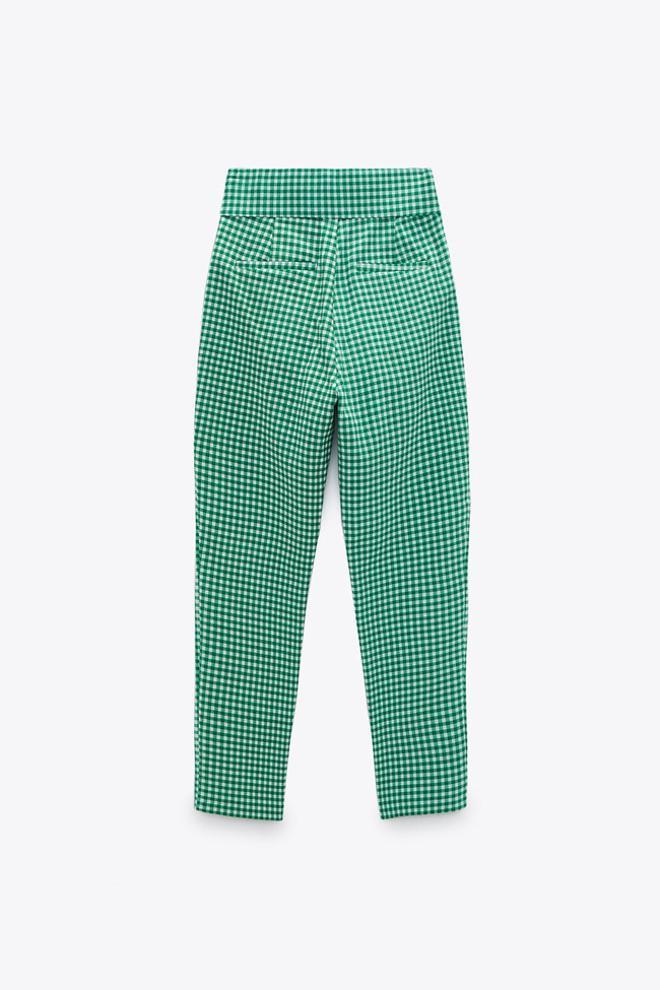 Pantalón de cuadros vichy