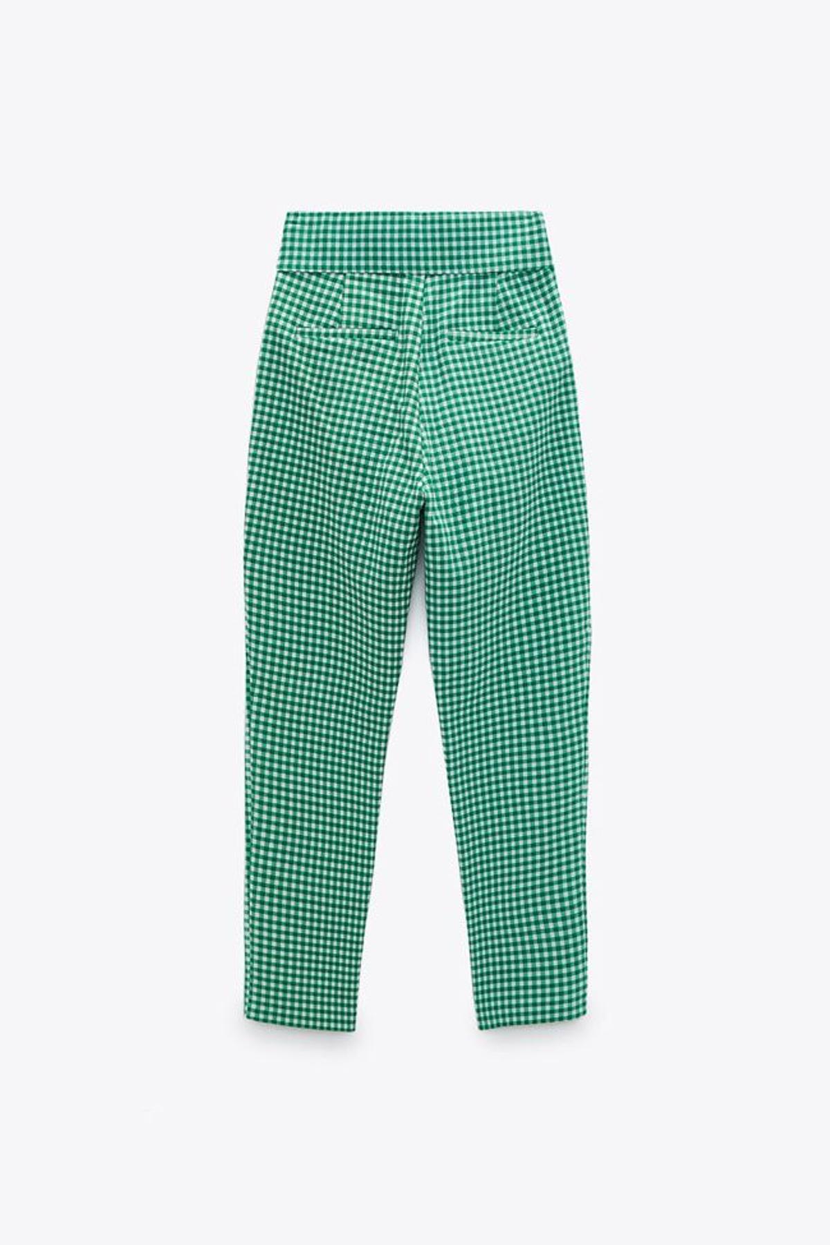 Pantalón de cuadros vichy