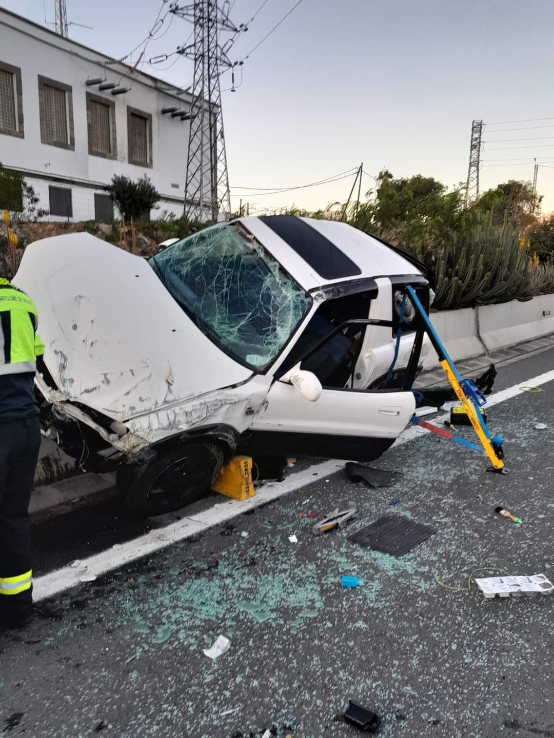 Accidente en Gran Canaria (18/01/23)