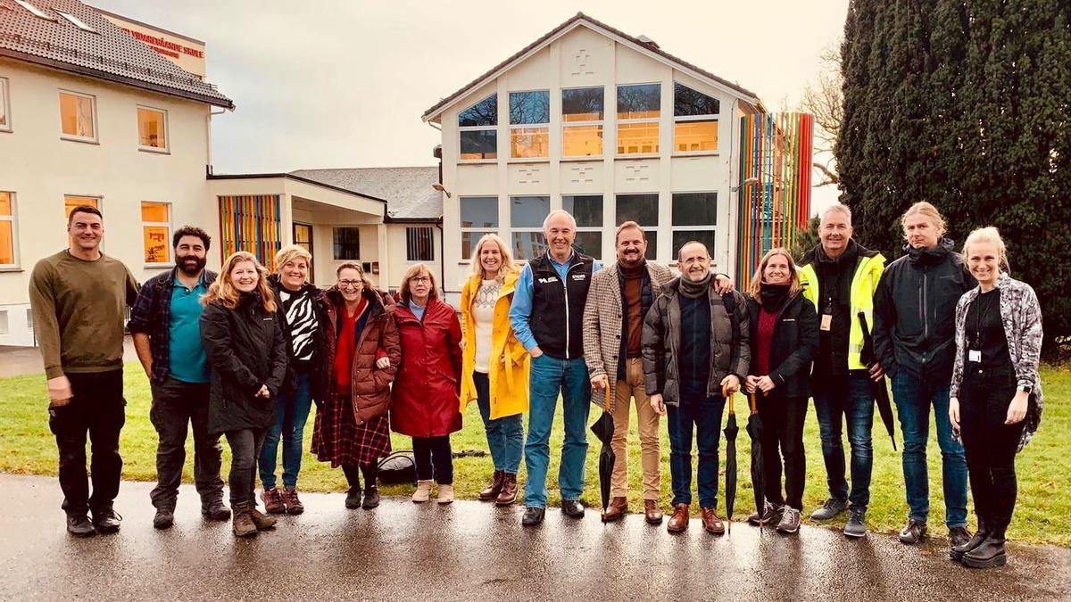 La delegación valenciana en Bergen