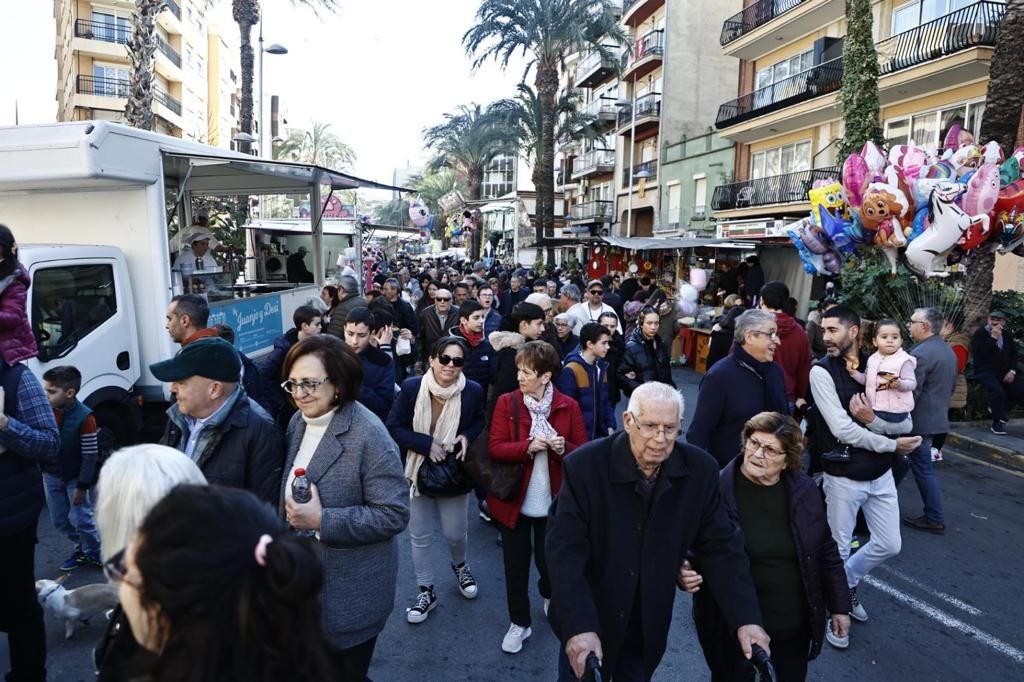 Llenazo en la Feria de Sant Blai en Torrent