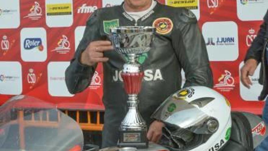 Andreu, campeón de motos clásicas