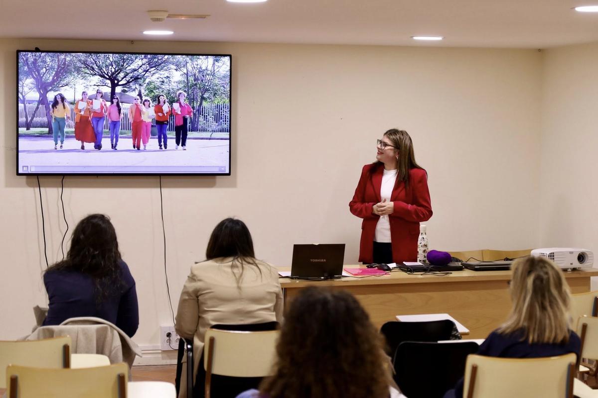 Charla impartida por Ana Isabel Gómez.
