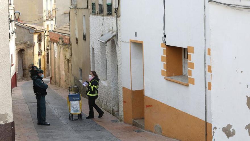 Lugar del crimen ocurrido en febrero del pasado año en la localidad zaragozana de Ejea de los Caballeros. | ÁNGEL CASTRO