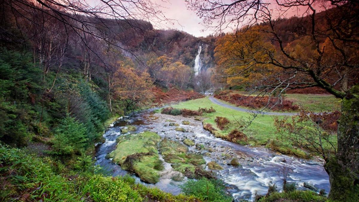 Powerscourt waterfall, Irlanda