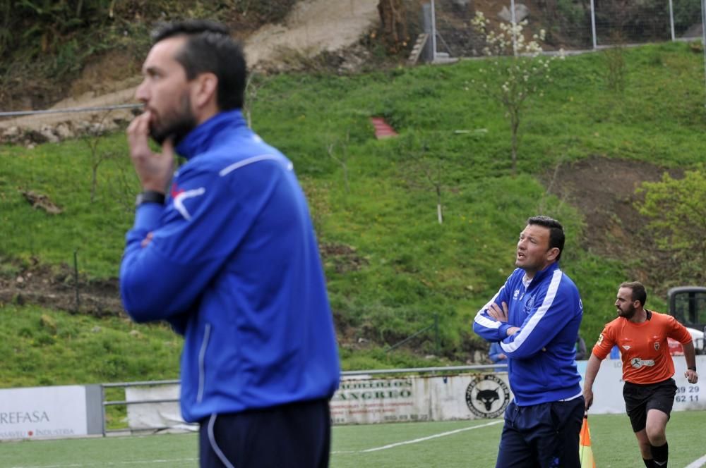 El partido entre el Tuilla y el Langreo, en imágenes