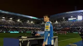 El boirense de 19 años que caldeó el ambiente en Riazor